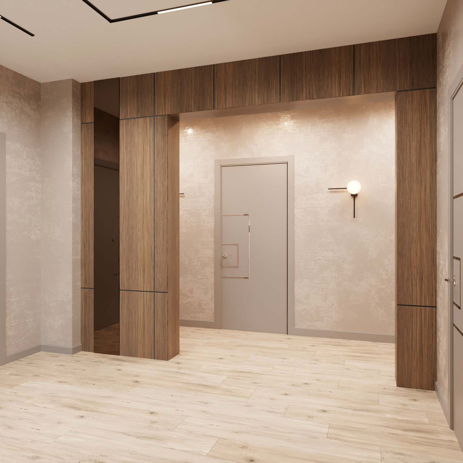 Двухэтажный дом для большой семьи