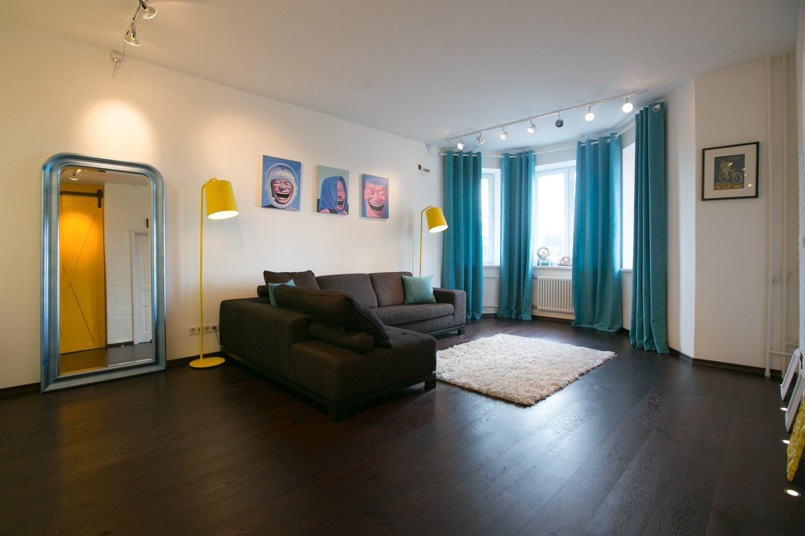 Moscow small studio 70 m2