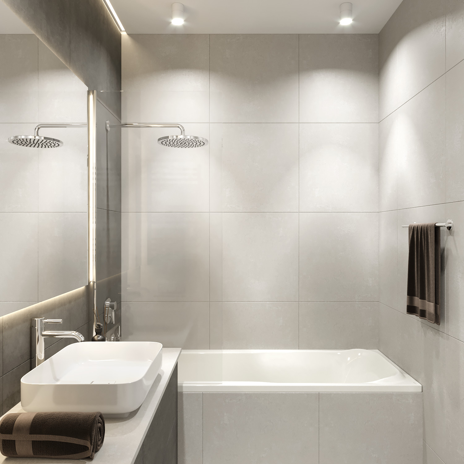 Проект квартиры в Москве 61 м.кв