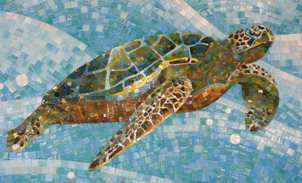 Детская ванная комната с "Подводным миром"