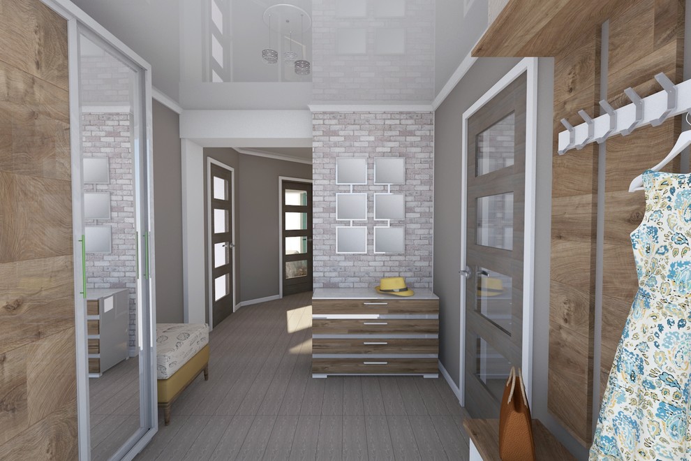 Дизайн прихожей. ЖК Урожайный, Адлер