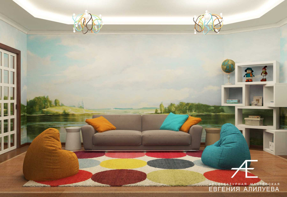 Игровая в доме в пос. Сосновка