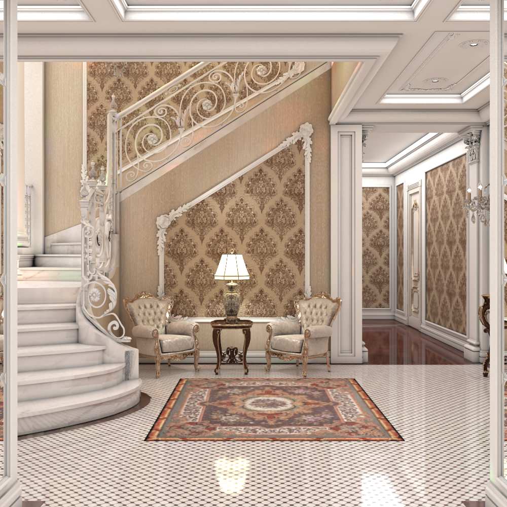 Обложка проекта: 3D: Усадьба в классическом стиле