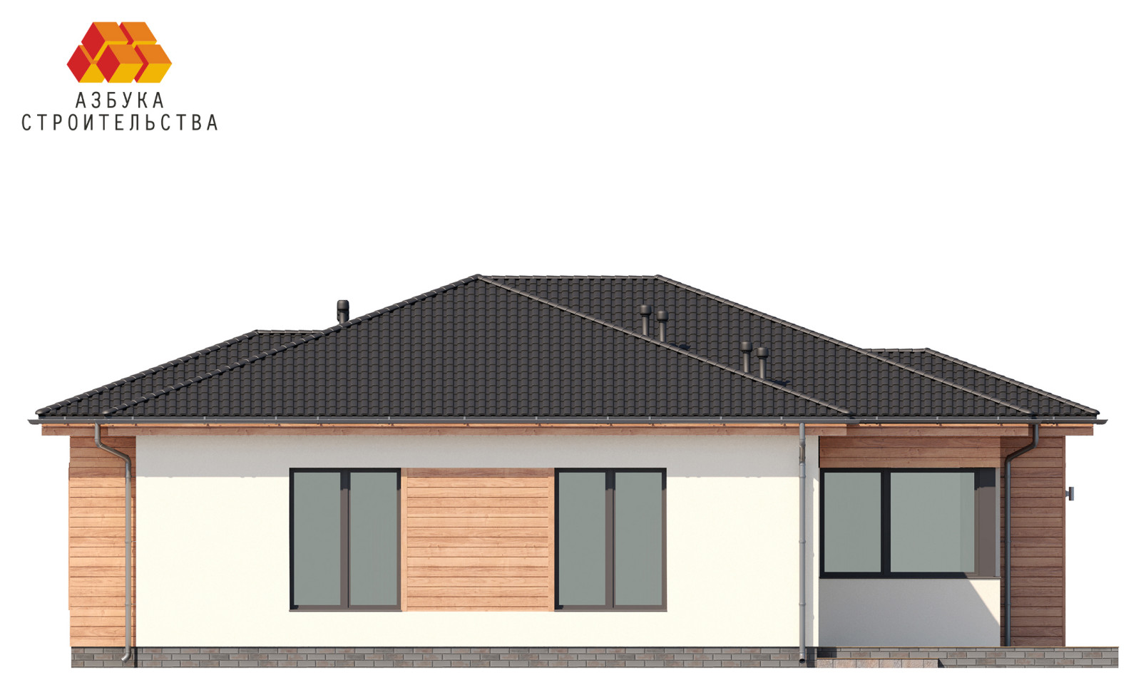 Одноэтажный проект дома АС-146