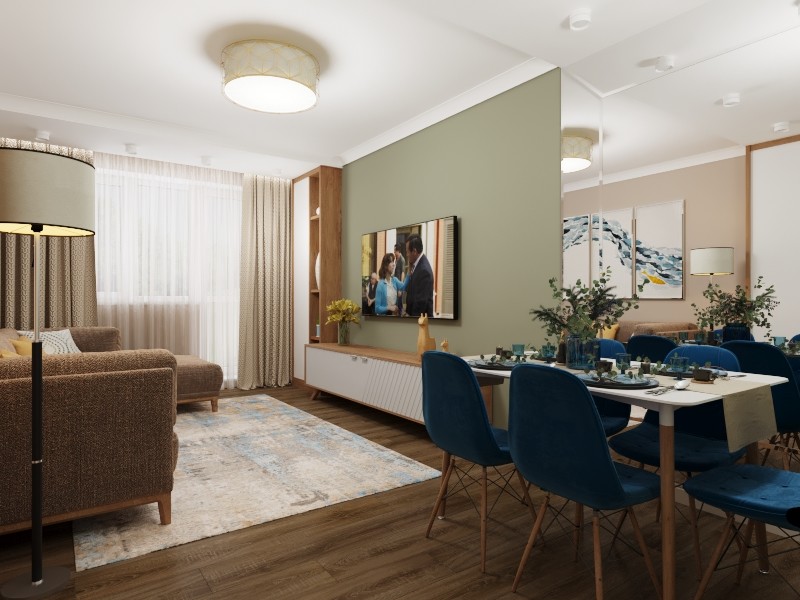 Гостиная весенняя