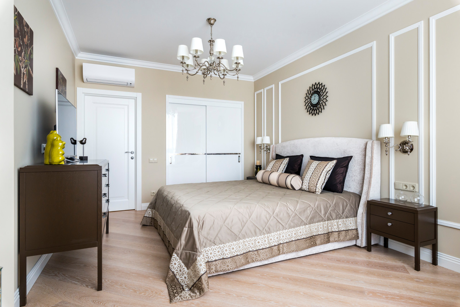 Интерьер квартиры в ЖК "Скай Форт"