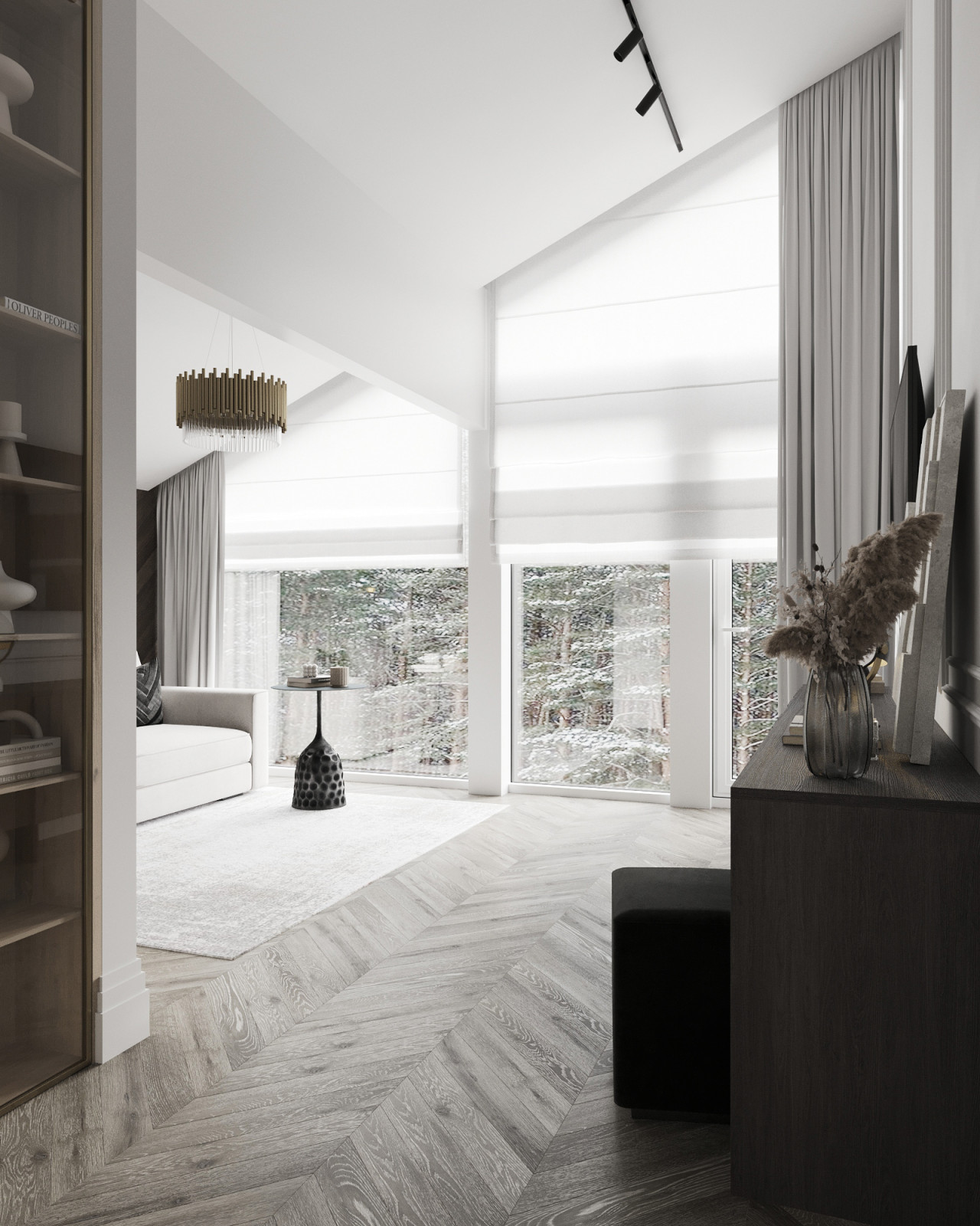 Фахверковый дом на 300 м2, в стиле ар-деко