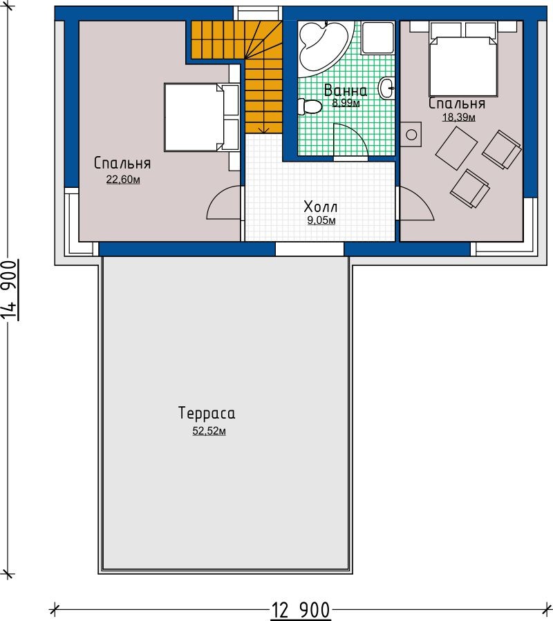 Проект дома в Калининграде № 32