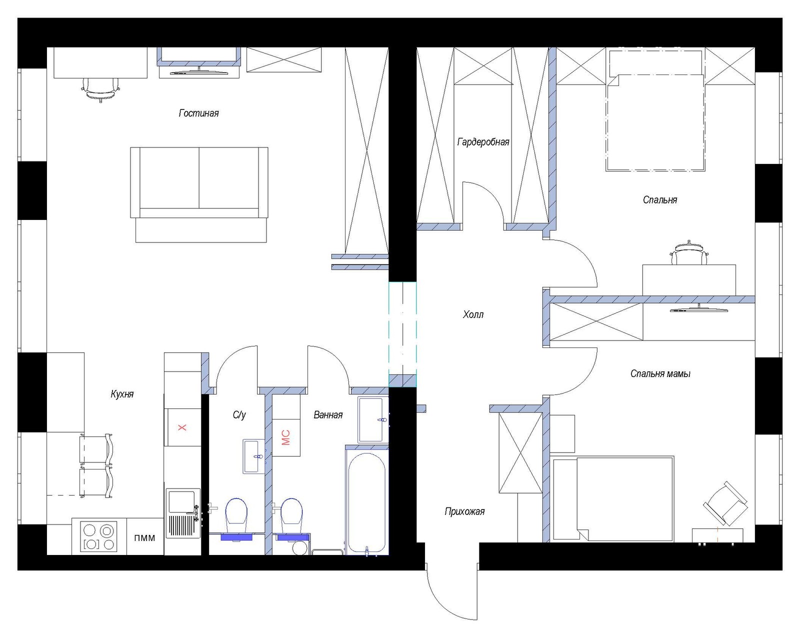 Квартира в стиле Прованс
