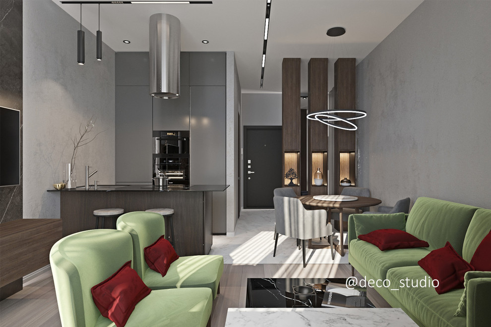 Обложка проекта: Дизайн-проект квартиры 68 кв.м.