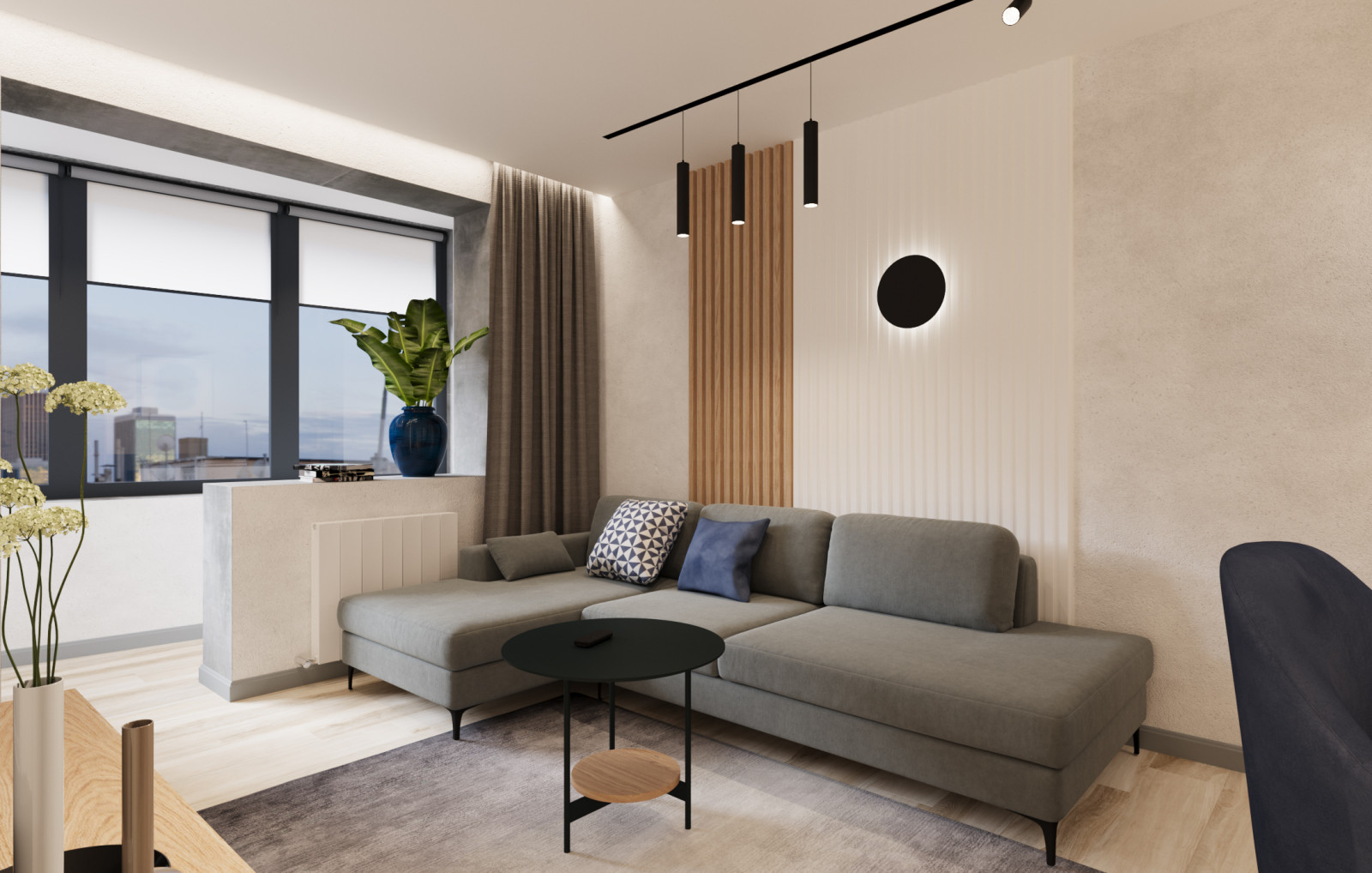 Двухкомнатная квартира с мужским характером