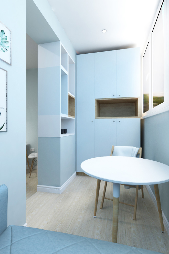 Дизайн двухкомнатной квартиры 65 м2 в скандинавском стиле