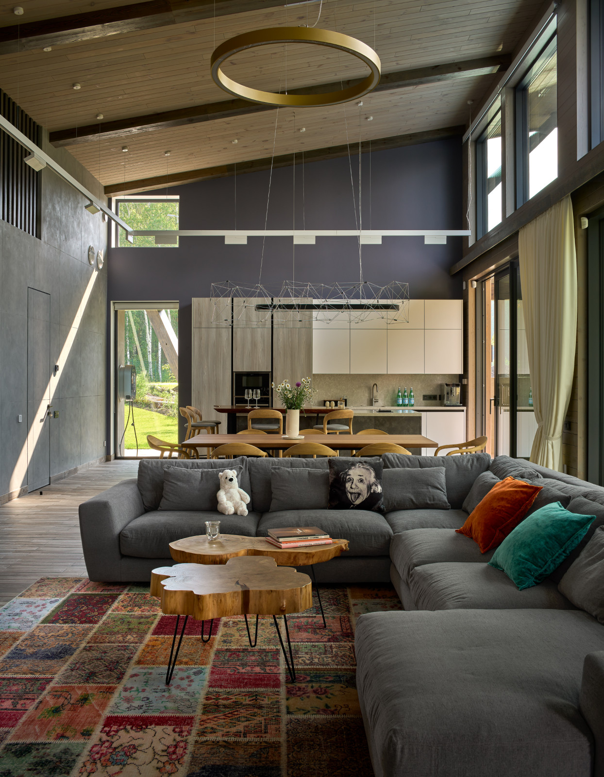 дом на гольф поле