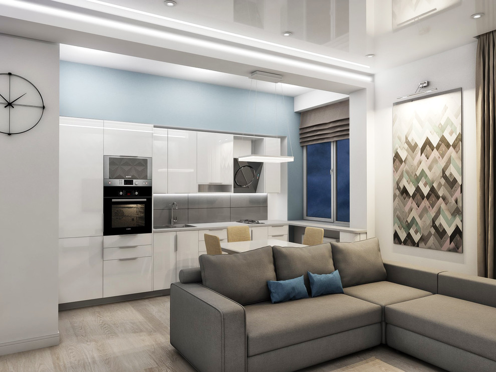 Еврогостиная в сталинском доме