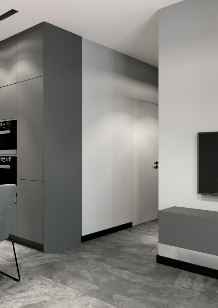 Кухня-гостиная