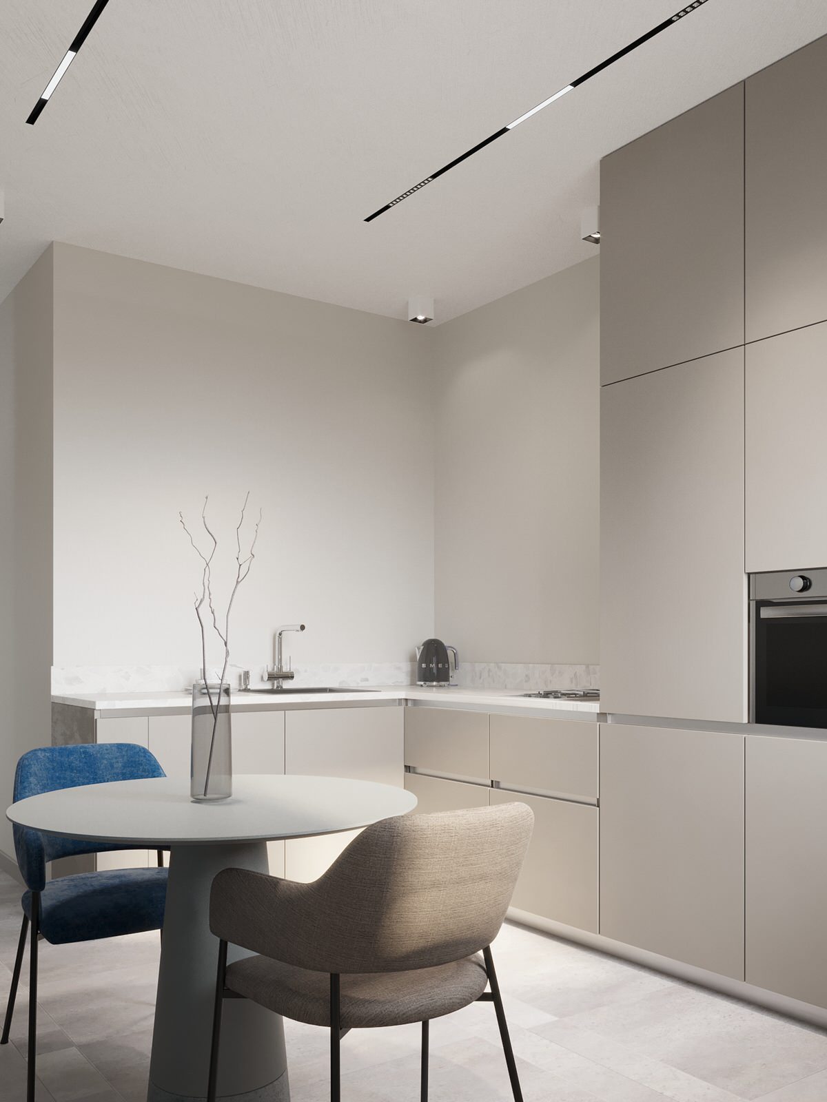 Двухкомнатная квартира с мансардой под Калининградом