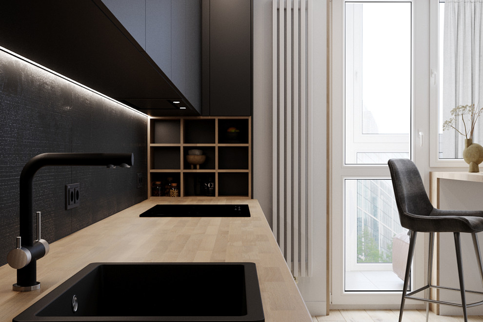 Минималистичная квартира холостяка