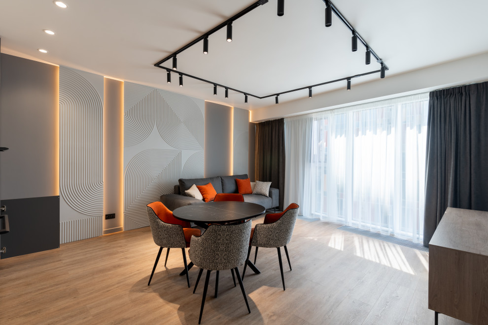 Ремонт двухкомнатной квартиры с  кухней-гостиной