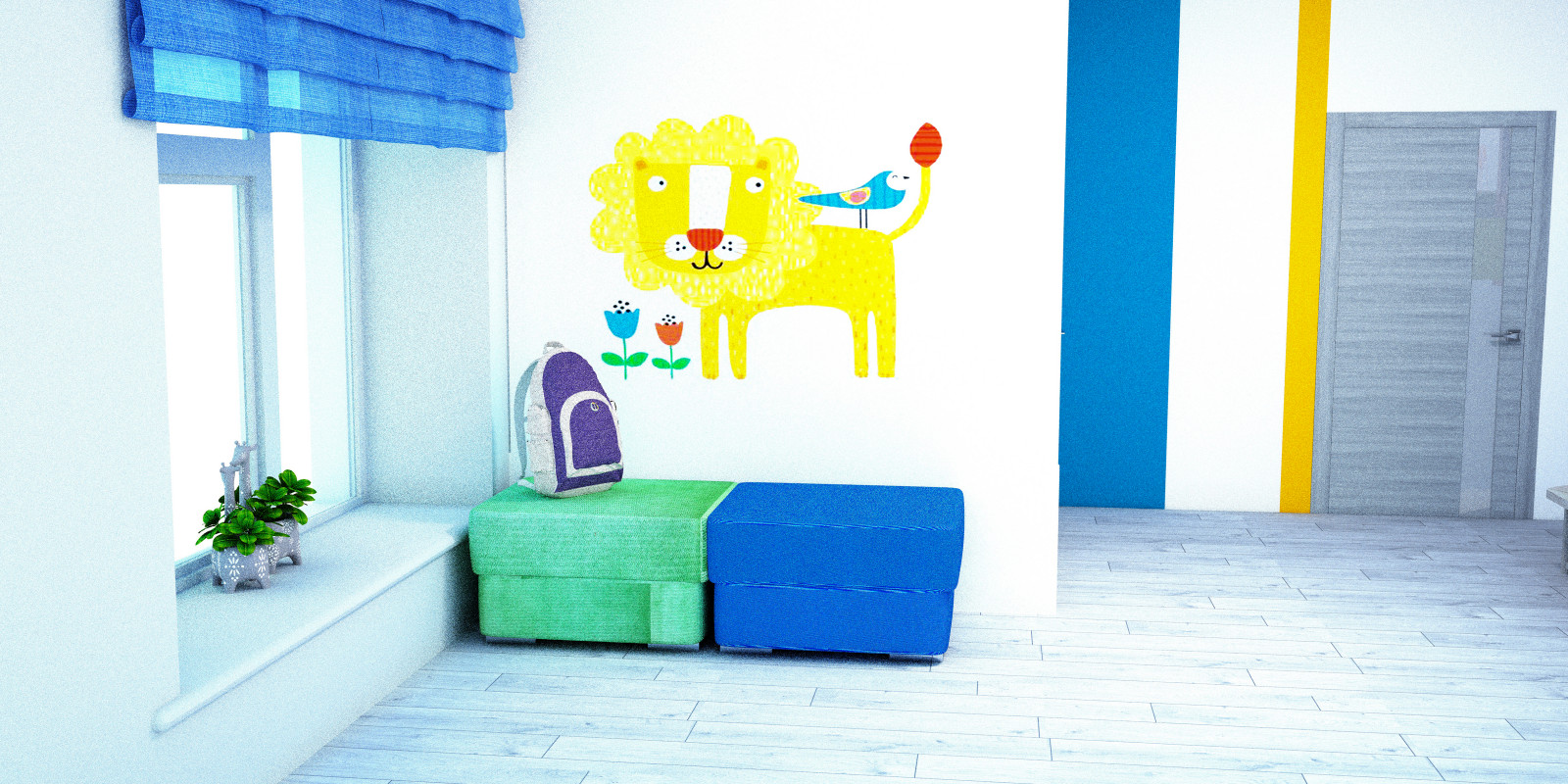 Дизайн интерьера ДС "Золотой ключик"