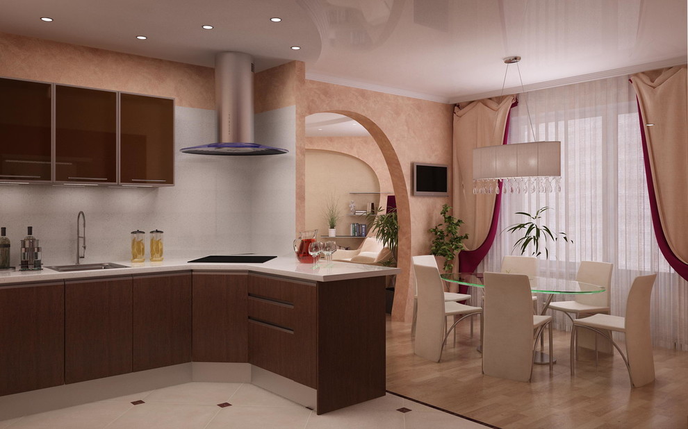 Квартира в современном стиле 120 кв.м