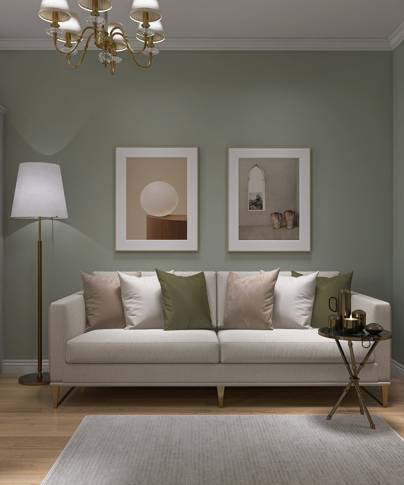 Обложка проекта: Кухня-гостиная в стиле "Прованс"