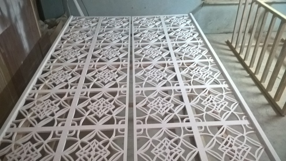 Перегородка резная из МДФ. Ажурная.