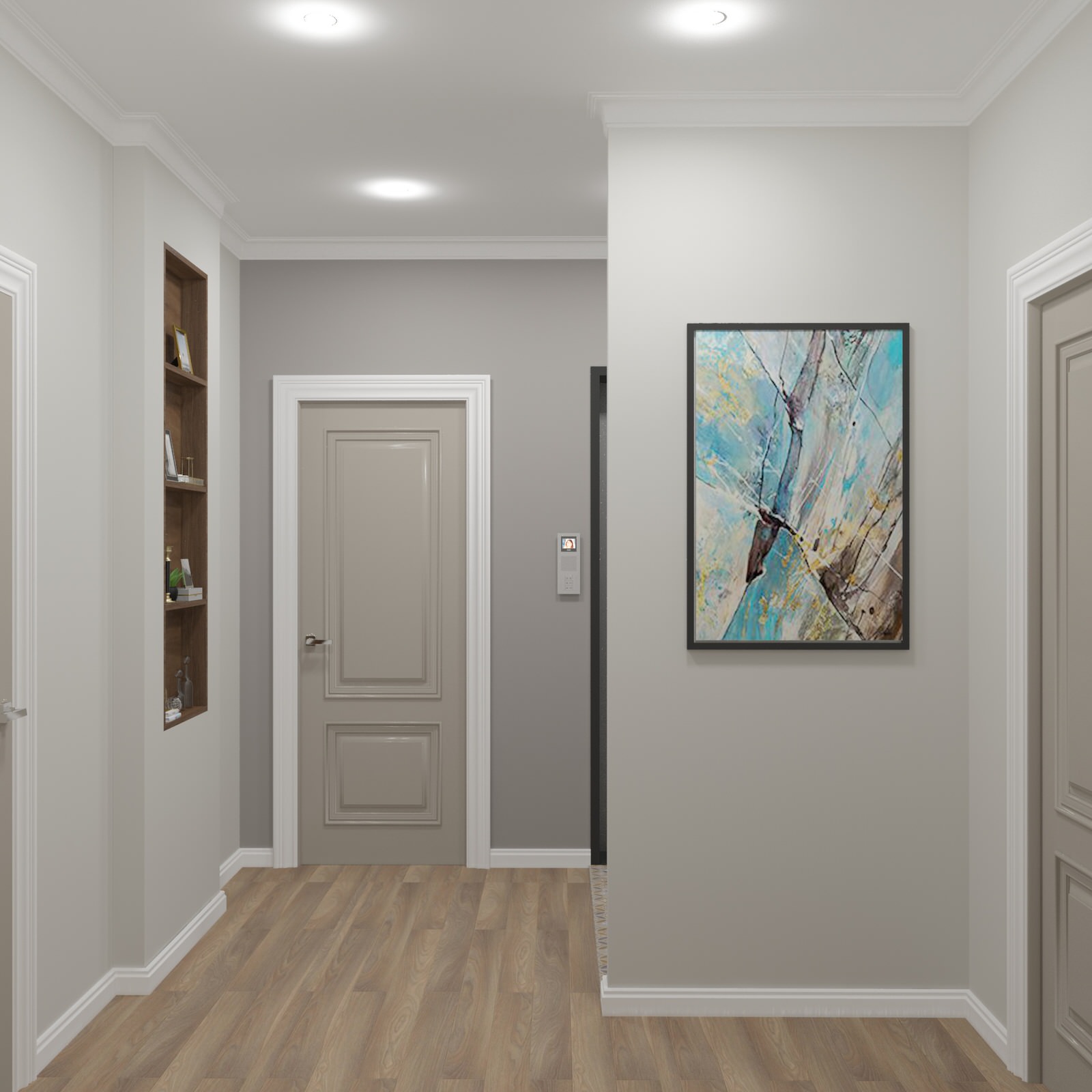 Квартира на Ботанической. Гостиная