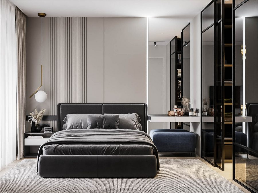 Проект квартиры для семьи из четырёх человек