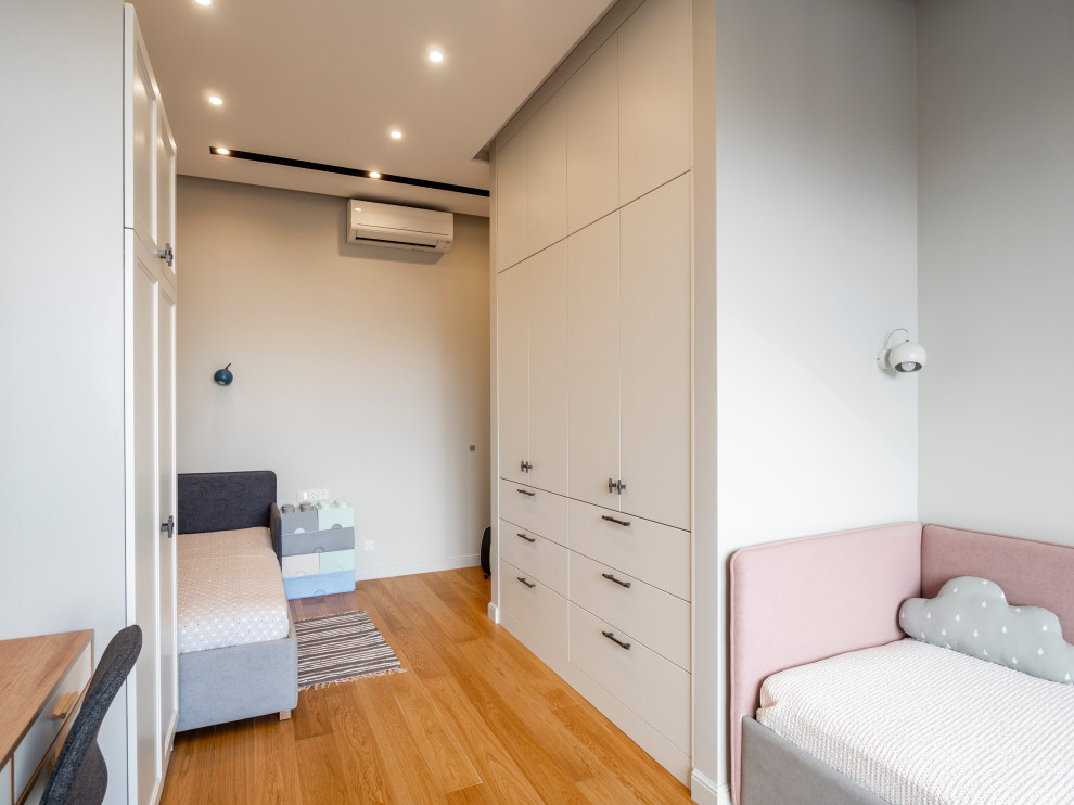 Меблировка детской комнаты для 2 детей