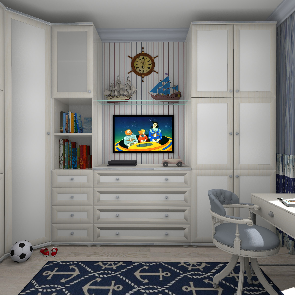 Перепланировка однокомнатной квартиры в Коммунарке для мамы с сыном