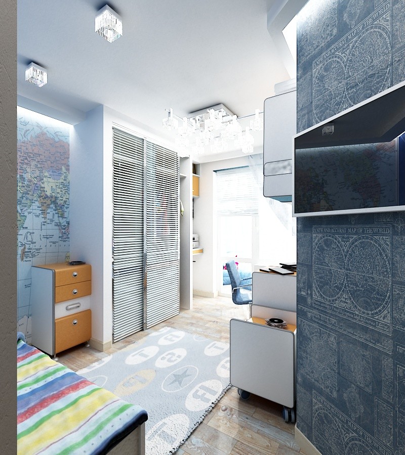 Квартира в стиле "Фьюжин"