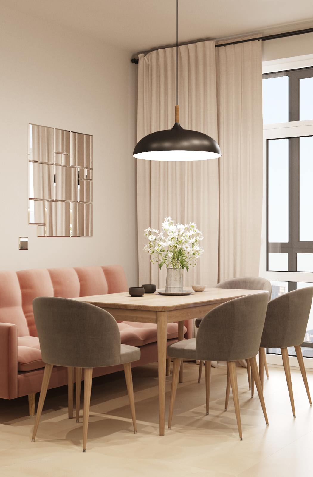 Дизайн-проект Жк Скандинавия 63,7 кв.м