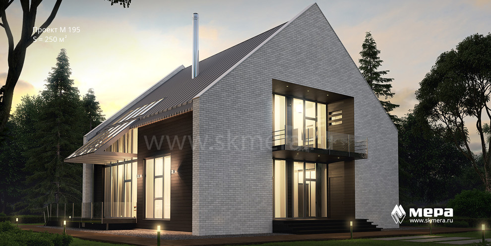 Современные каменные дома