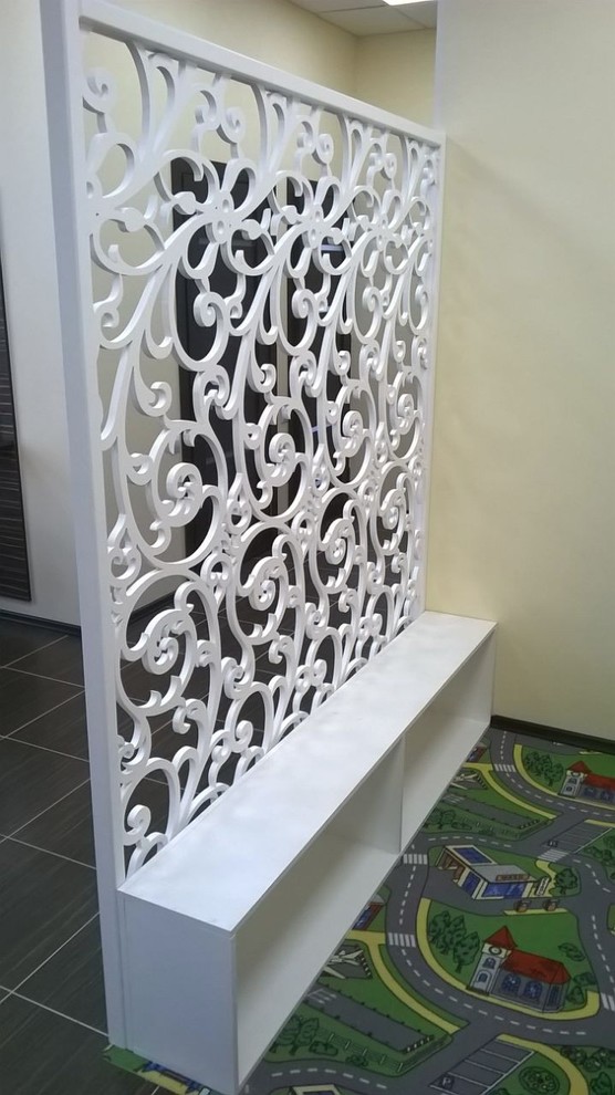 Перегородка резная из МДФ. Ажурная.