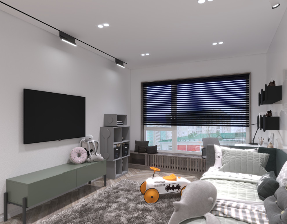 Жилая квартира для молодого человека, 99,48 кв.м.