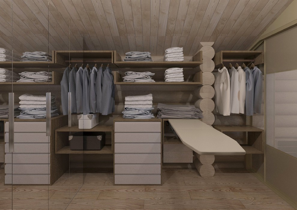 Дизайн деревянного дома в современном стиле, г. Воскресенск Московской области