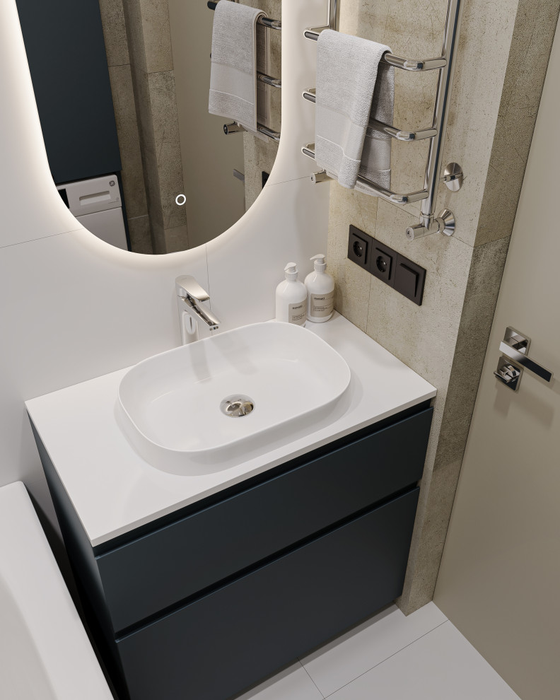 Дизайн-проект квартиры, площадью 68,8 м2, мкр Левобережный