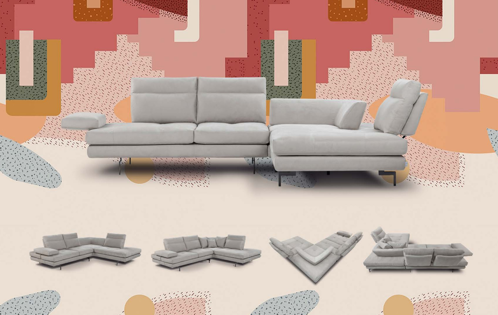 Коллекция диванов Relax от Calia Italia