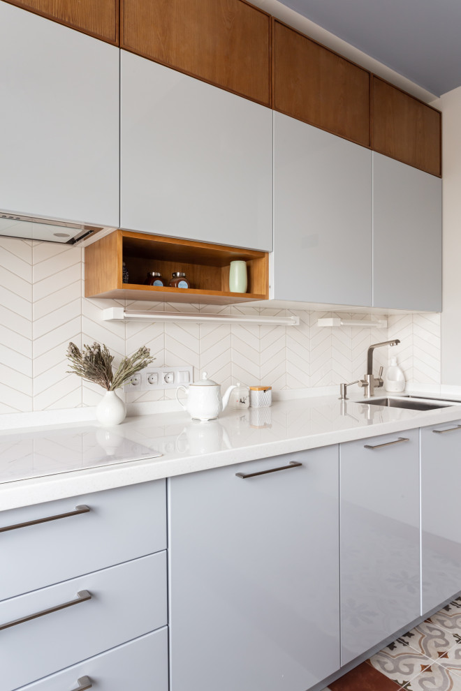 Белая кухня!