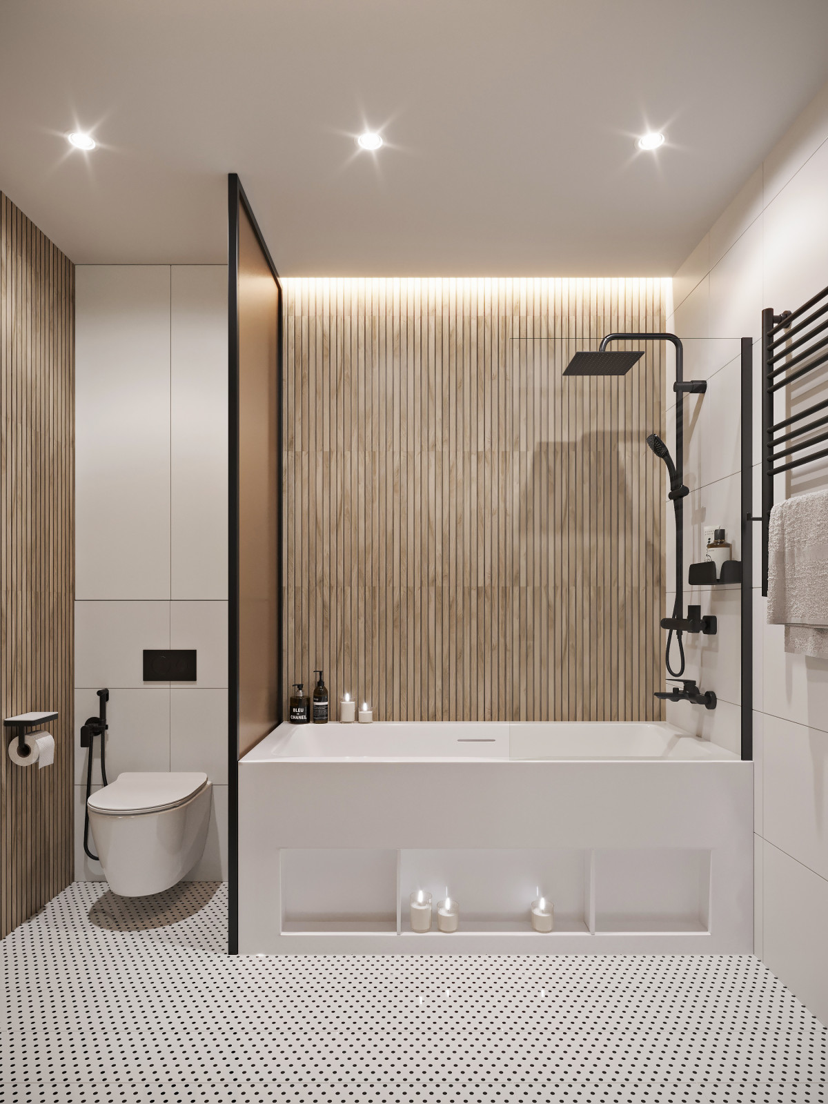 Квартира с чистым дизайном