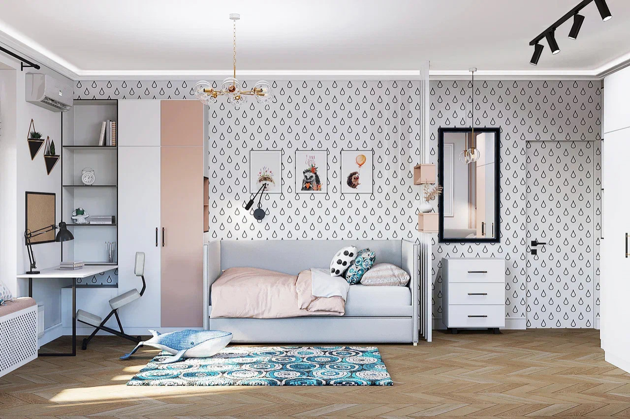 Дизайн интерьера квартиры ЖК "Первомайский"