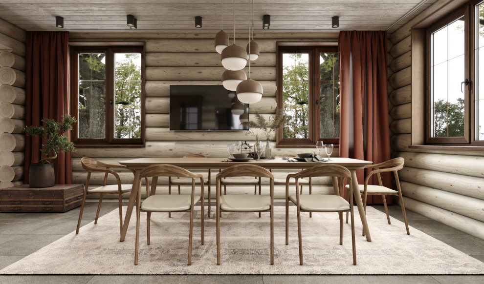 Дизайн-проект загородного дома, 338 кв.м