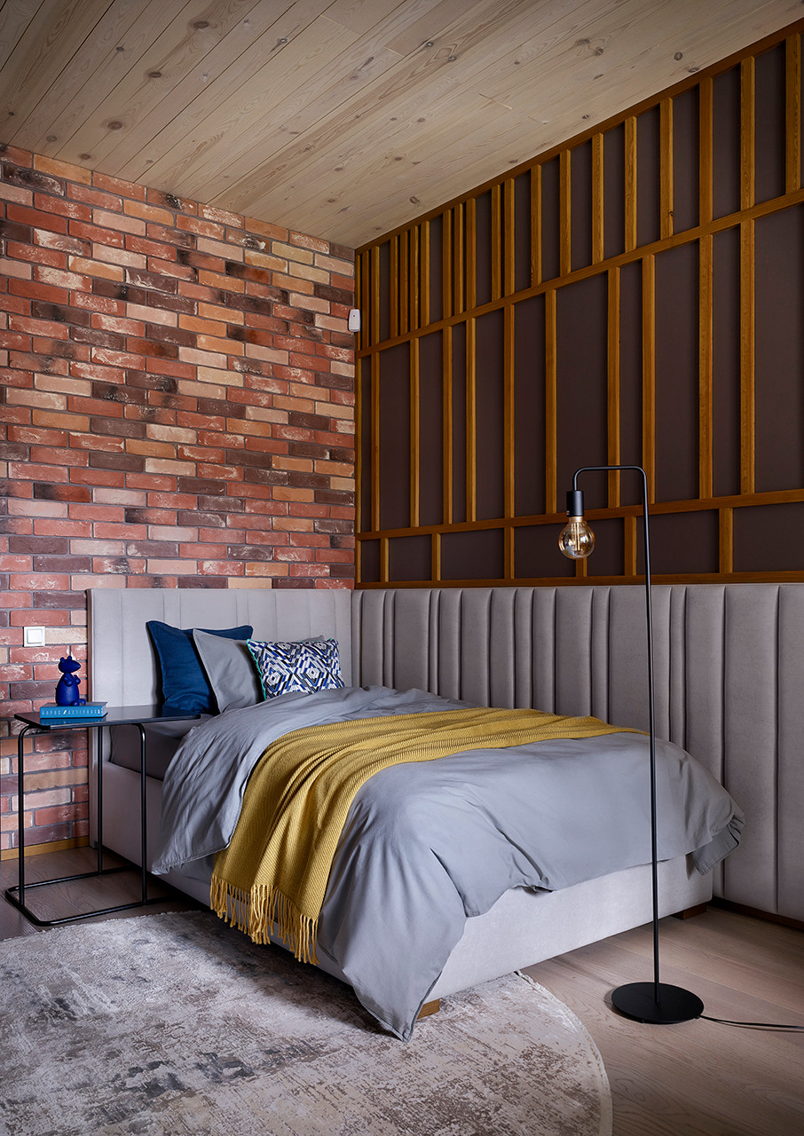 Интерьер загородного дома по проекту Павла Лопанова