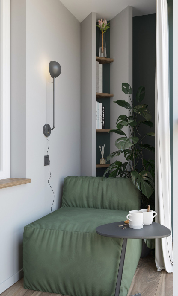 Проект двухкомнатной квартиры #urban_inspiration