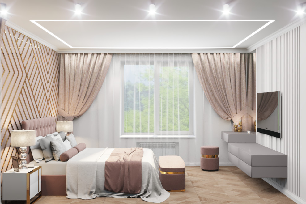 Проект интерьера двухэтажного дома