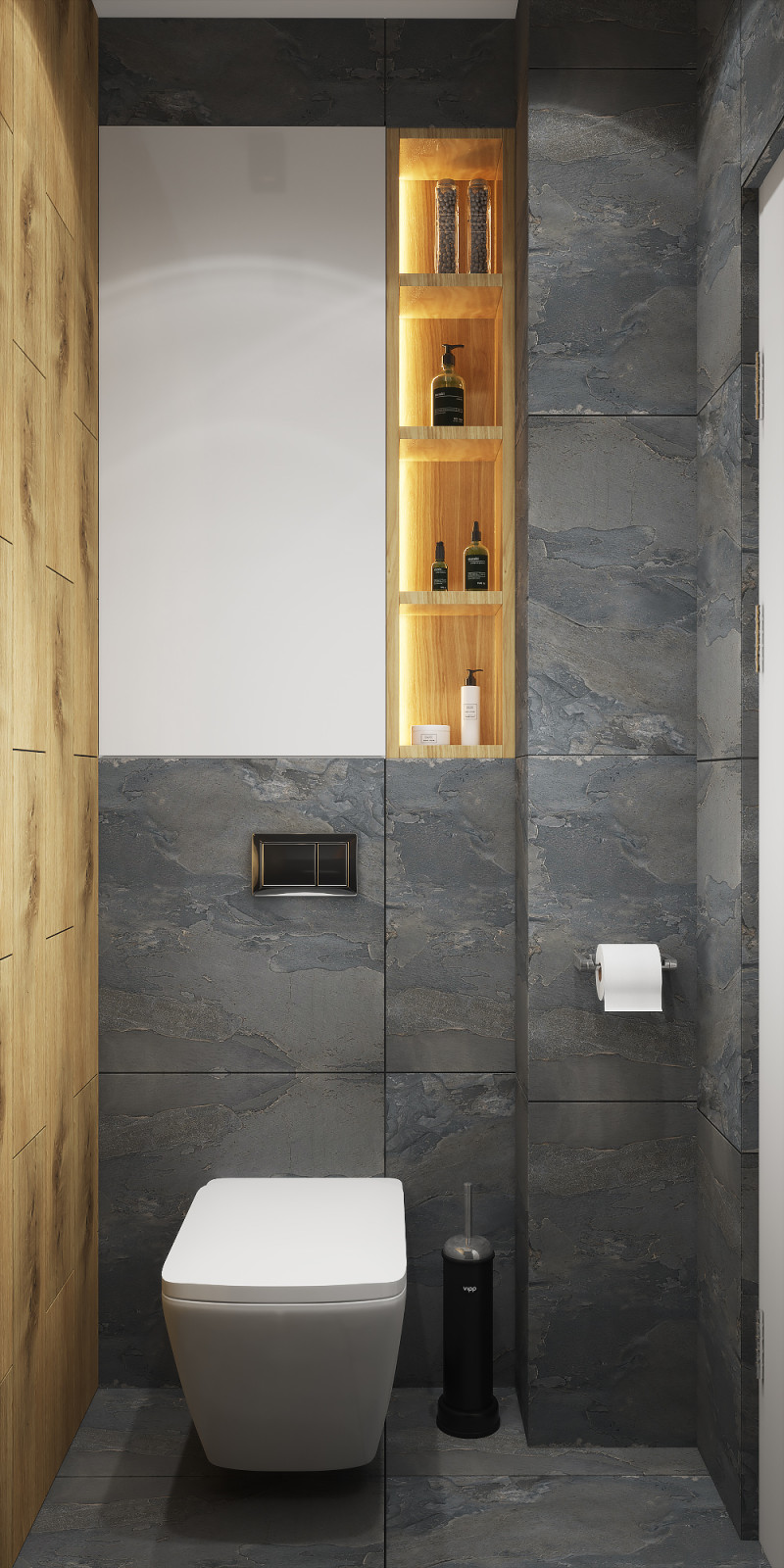 Двухкомнатная квартира с гостиной-холлом