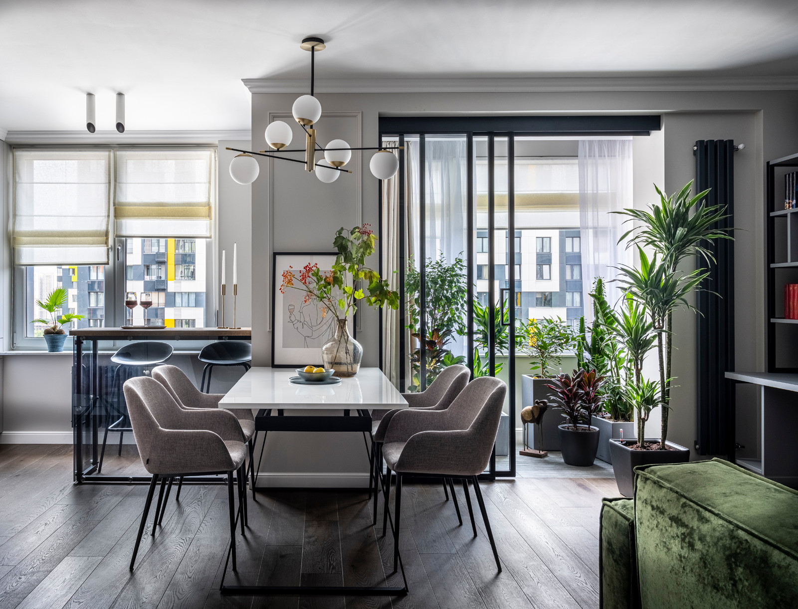 Обложка проекта: ЖК Летний сад 100м2