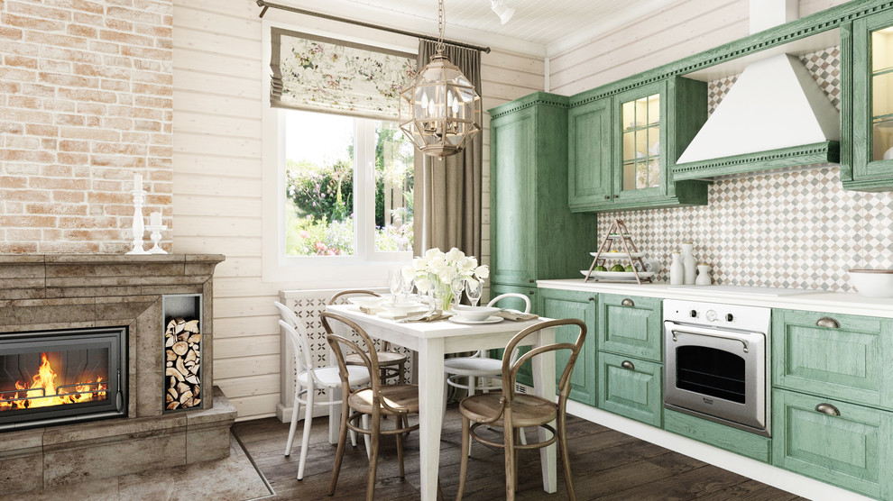 Дачный дом в стиле прованс