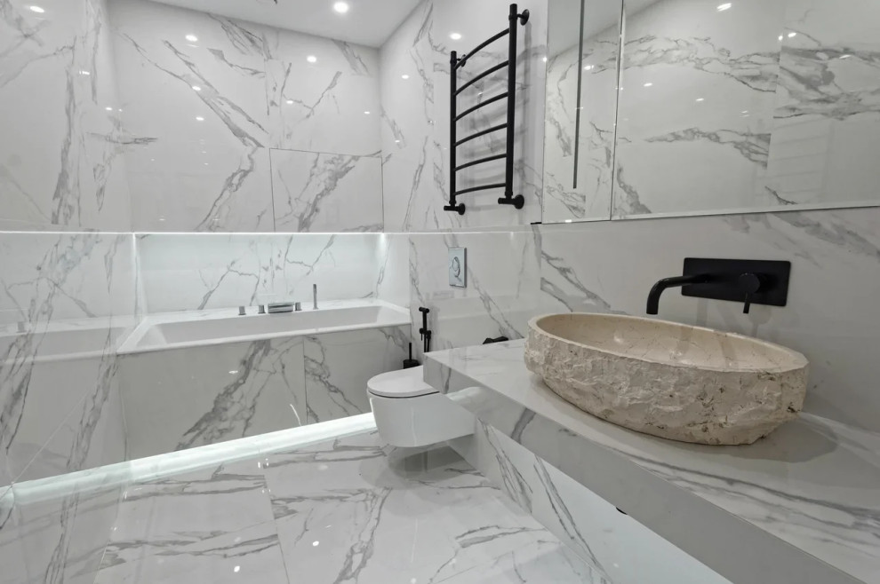 Двухуровневая квартира с видом на озеро Лахта