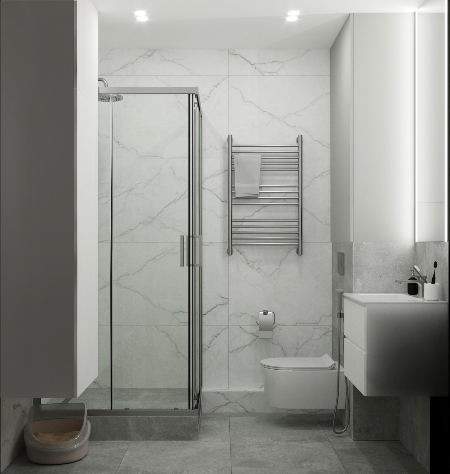 Трехкомнатная квартира в СПб, ЖК "Svetlana Park"